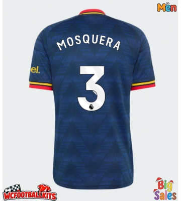 Arsenal Cristhian Mosquera #3 Replica Away Stadium Shirt 2026-27 Short Sleeve